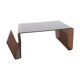 Table basse en plexiglass des années 70