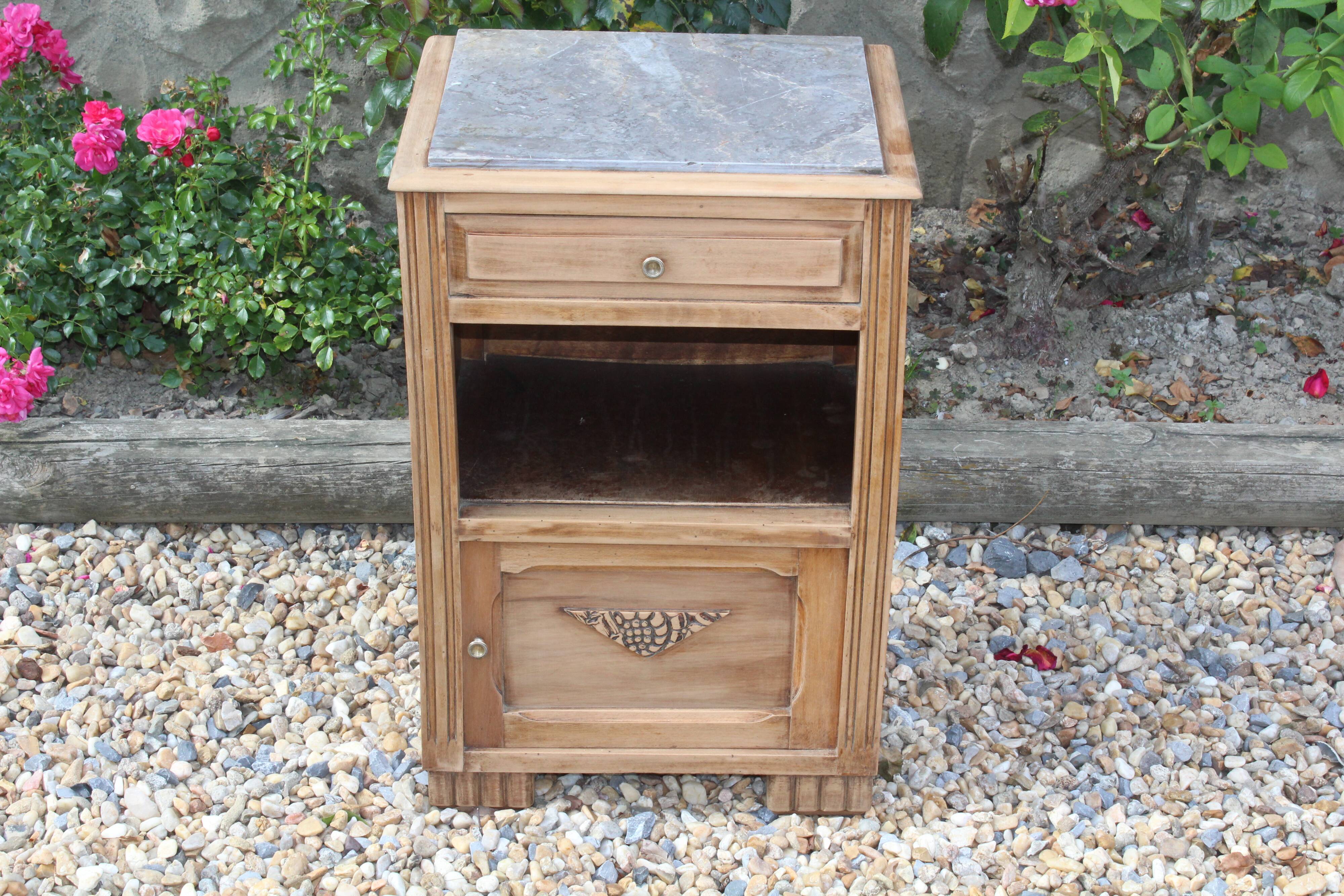 Art deco bedside table