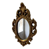 Golden rockery mirror