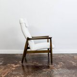 Mid-Century High Back Armchair by Edmund Homa, GFM, Poland, 1960s