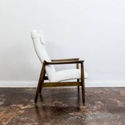 Mid-Century High Back Armchair by Edmund Homa, GFM, Poland, 1960s