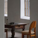 19th-century Baroque side table in oak, Danish cabinetmaker, 1800s