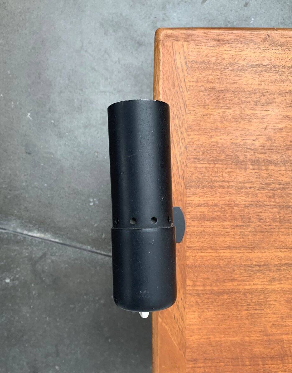 Mid-century minimalist clamp table lamp, 1960s