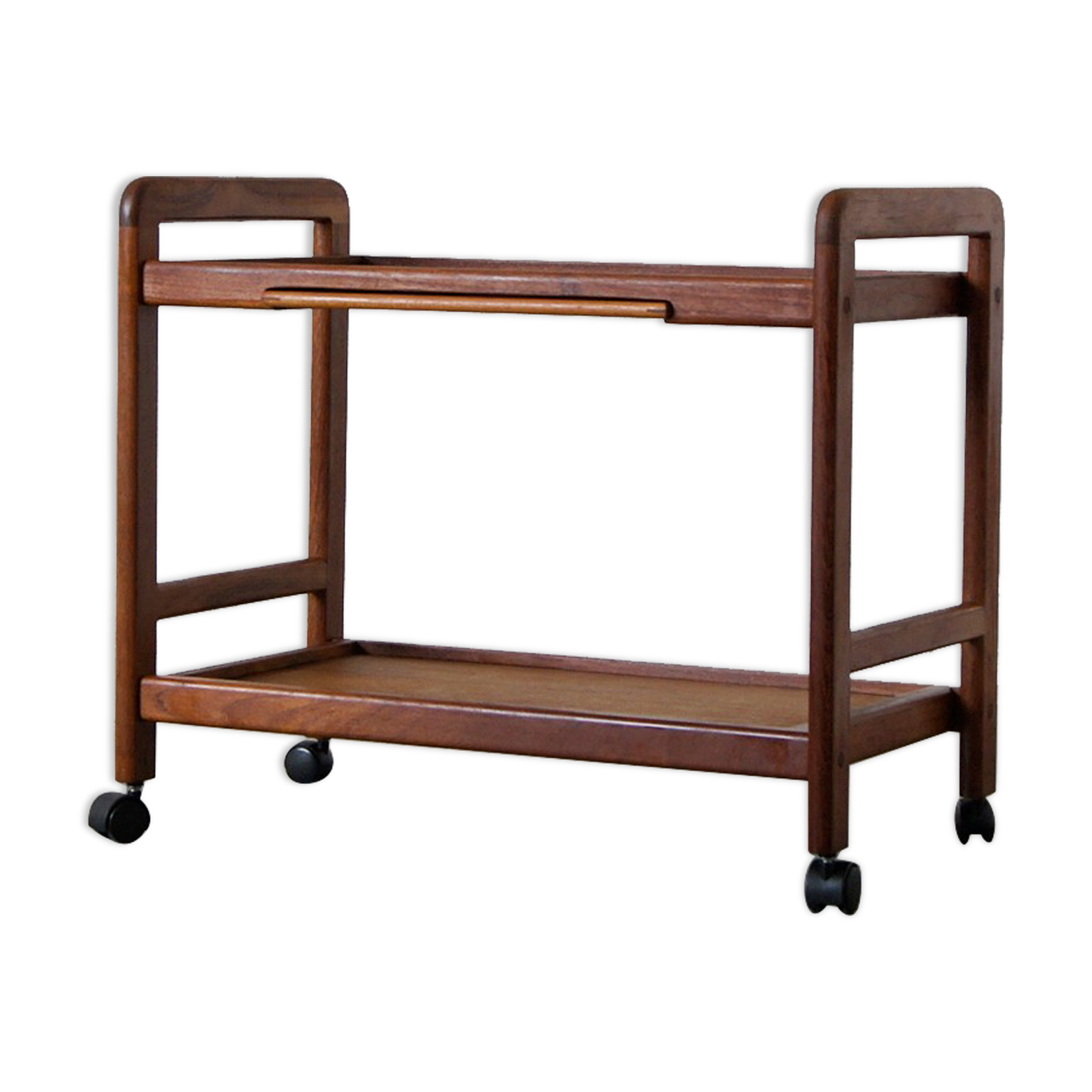 Desserte danoise en teck, années 1960