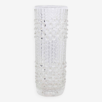 Sklo Union glass vase 1970