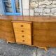 50s art deco sideboard in rosewood