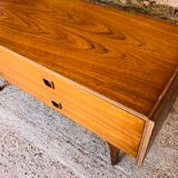 Teak bass row, Scandinavian style circa 60