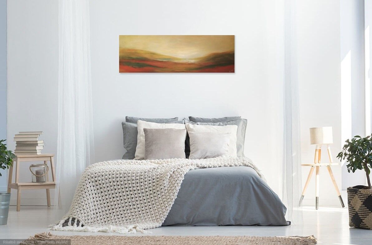 Abstract art painting