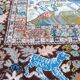 Amazigh XL rug (Berber) in double weave wool, hand-knotted, Fes 2005