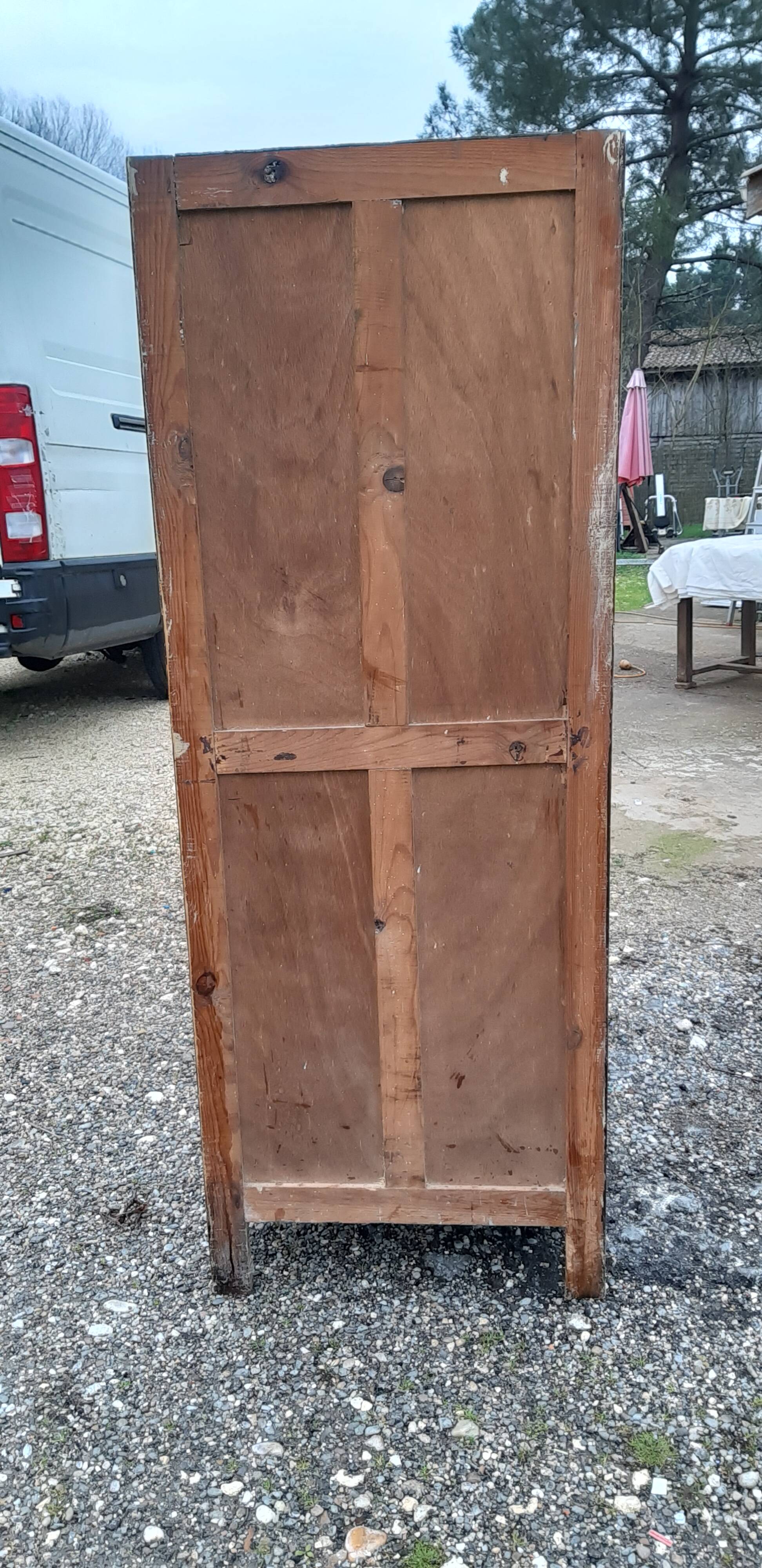 Parisian cabinet in 1930s pine