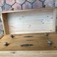 Antique pine chest of drawers