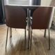 Table et 4 chaises en teck modèle « Fusion » par Sarah Kragnert x Ikea