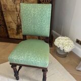 Wooden chair in Henri II style – Neo-Renaissance – Fully restored