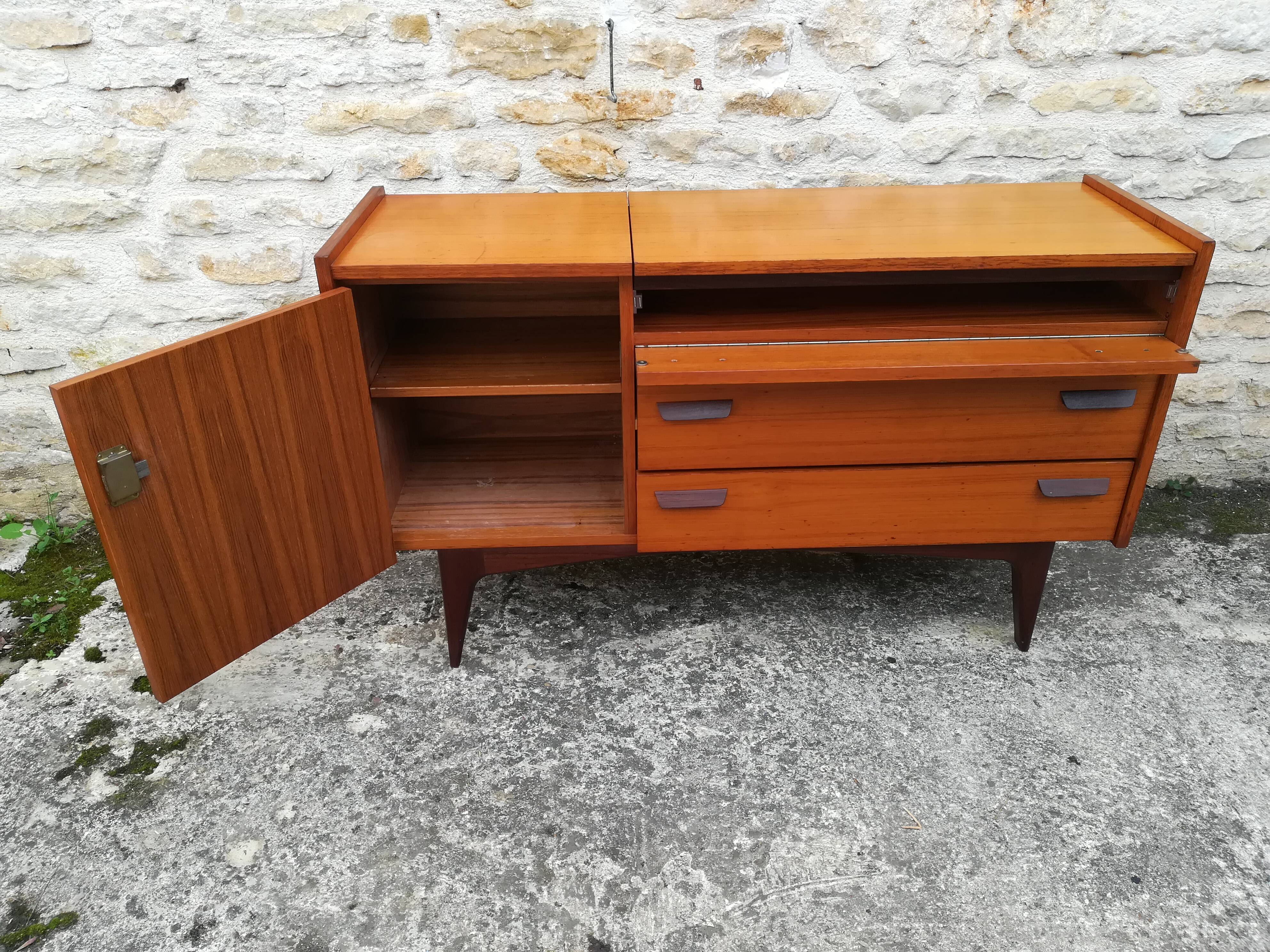 Coiffeuse scandinave en teck