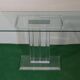 Vintage sculptural base for acrylic glass table, Italy, 2000s