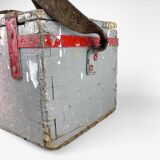 Old wooden painter's box