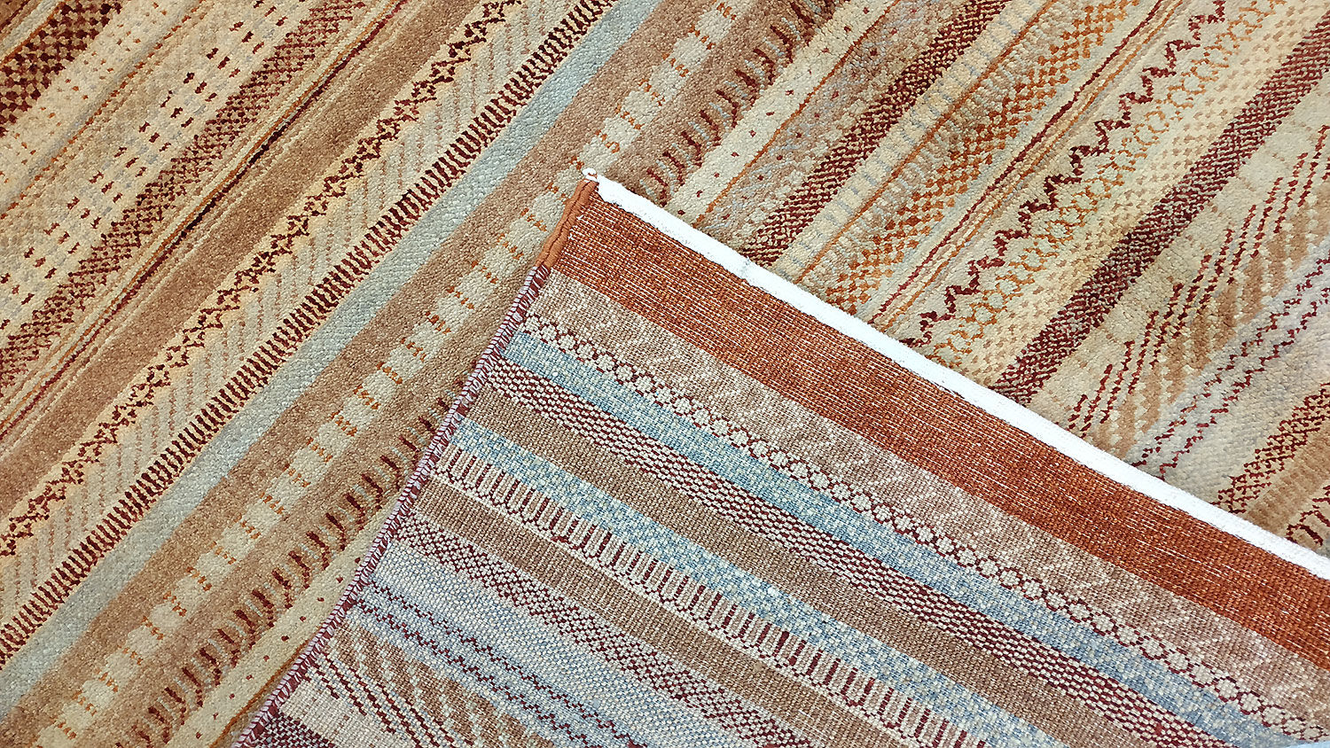 Oriental carpet entirely handmade called "Khyber"