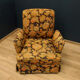 Scandinavian fireplace armchair
