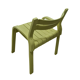Set of 4 bent plywood dining chairs, 1960s