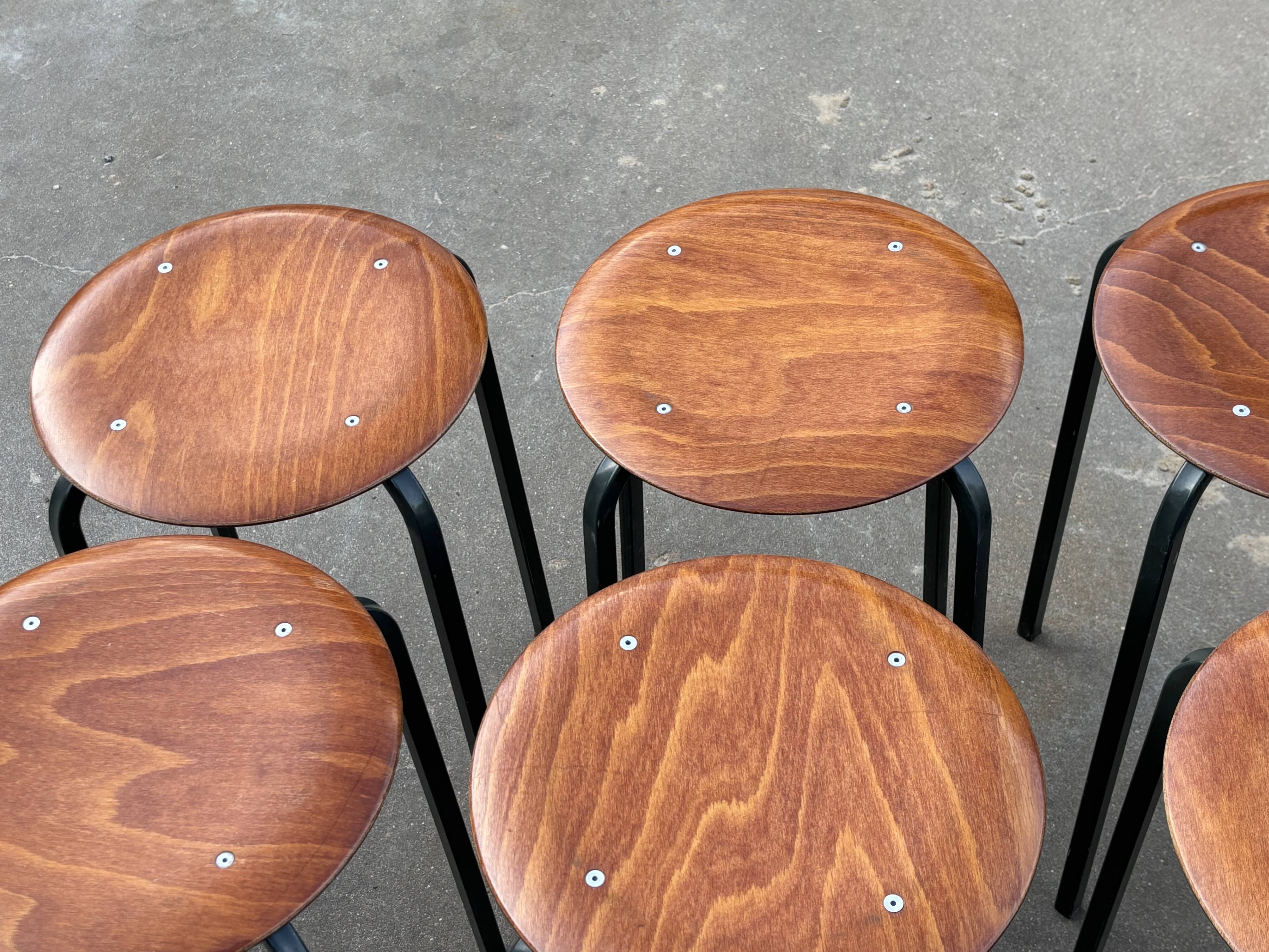 Vintage stool - Eromes Marko - 60s minimalist dutch design