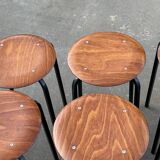 Vintage stool - Eromes Marko - 60s minimalist dutch design