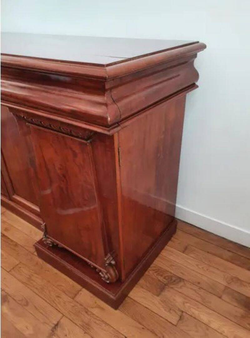 Victorian Enfilade in Cuban Mahogany, 19th Century