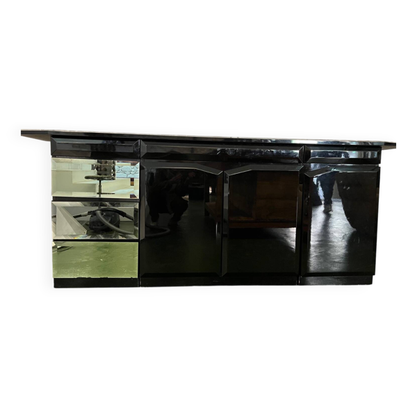 Enfilade années 80 laquée