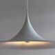 Suspension XL white metal tulip by C. Bonderup & T. Thorup, design Gubi