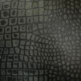 Dutch design easy chair Amphora by Leolux faux leather upholstery