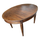 Table en chêne ovale