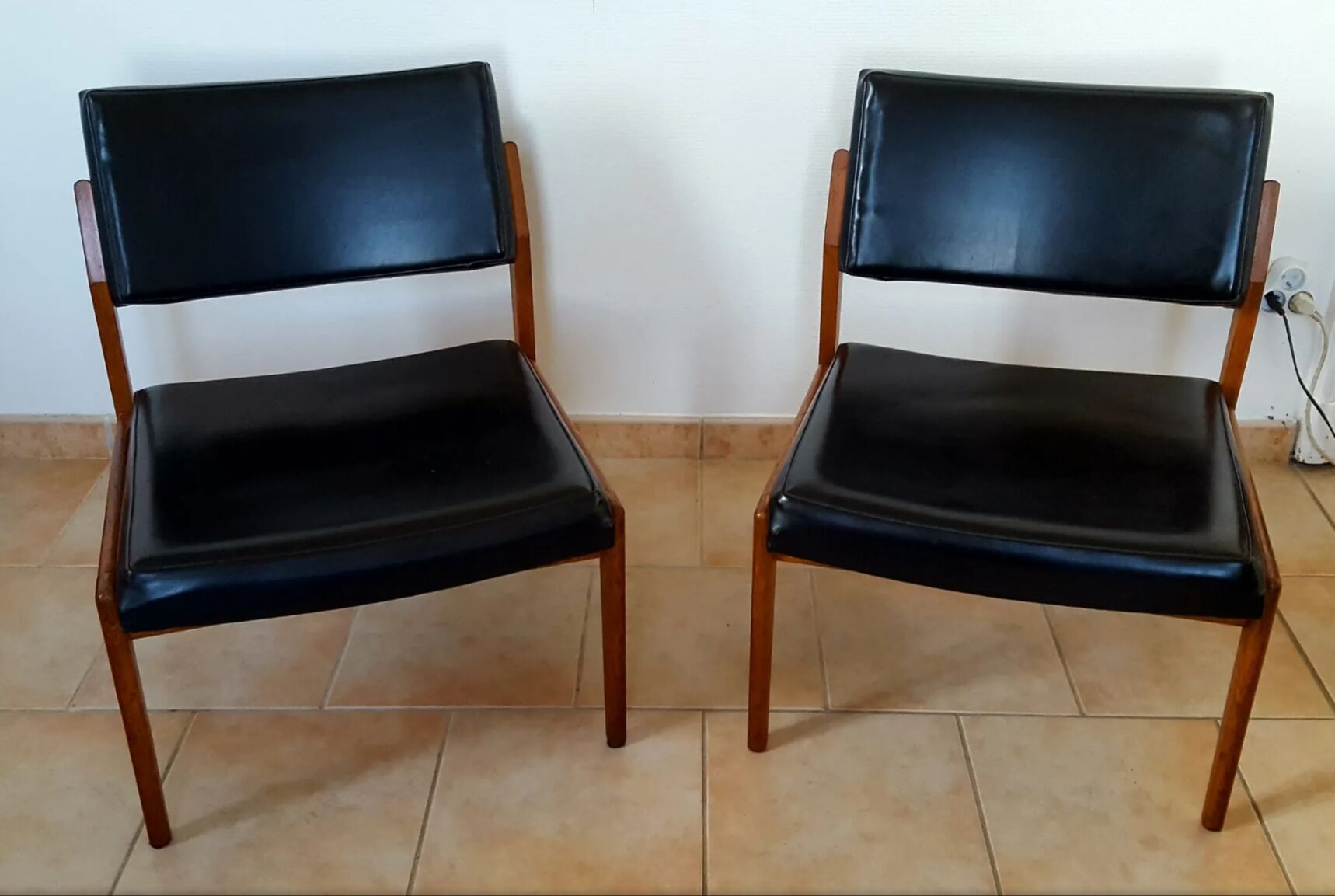 French design armchairs 1950