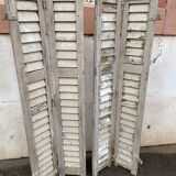 Louvered folding shutter