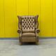 Vintage Handmade Chesterfield Recliner Armchair