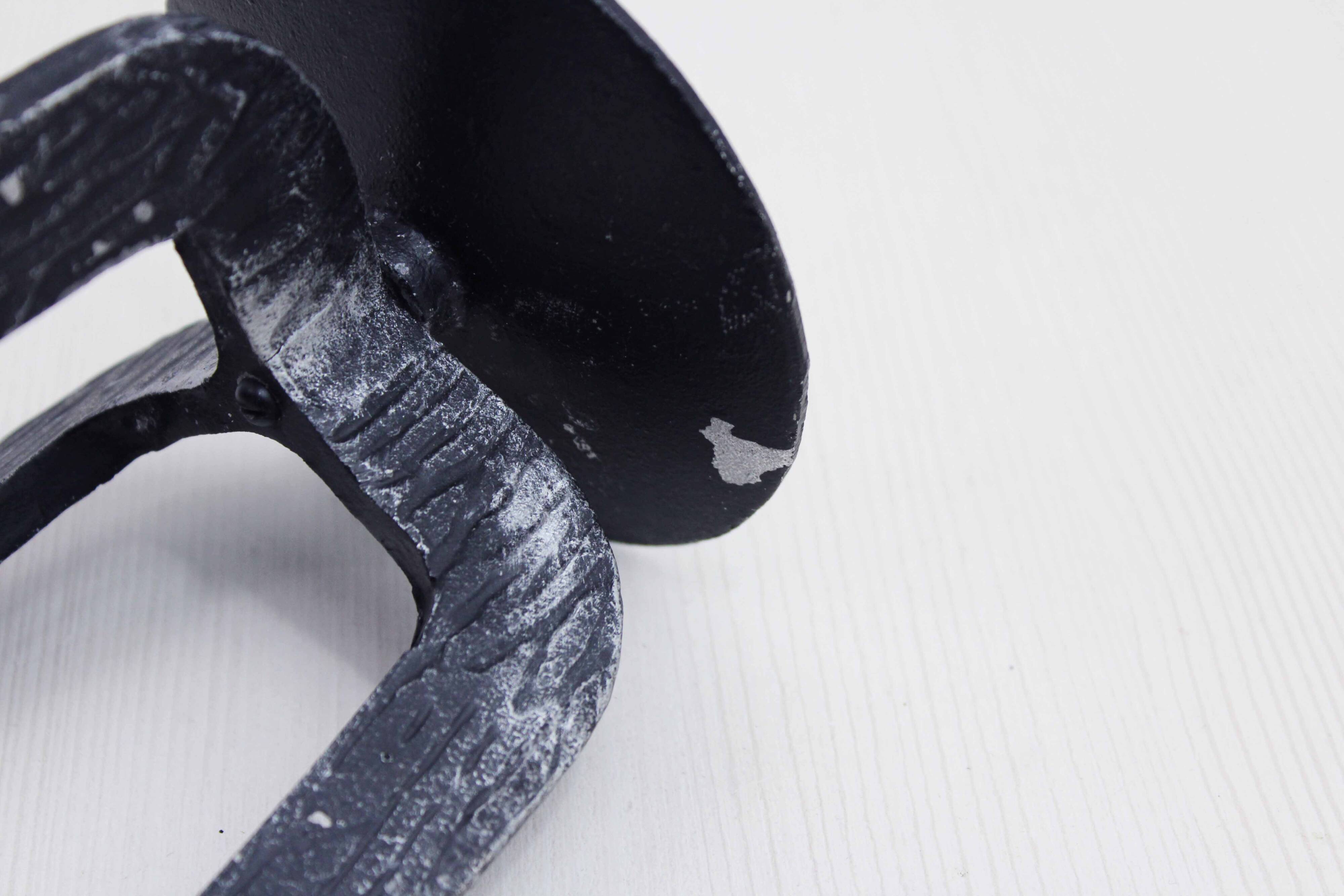 Vintage brutalist candle holder