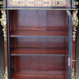 Napoleon III sideboard (late 19th century), marble, Boulle marquetry.