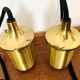 Large Adjustable Double Posa44 Brass Pendant Lamp by Florian Schulz