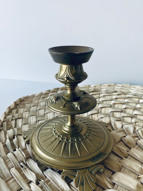 Bougeoir décor insectes