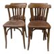 Série de 4 chaises bistrot