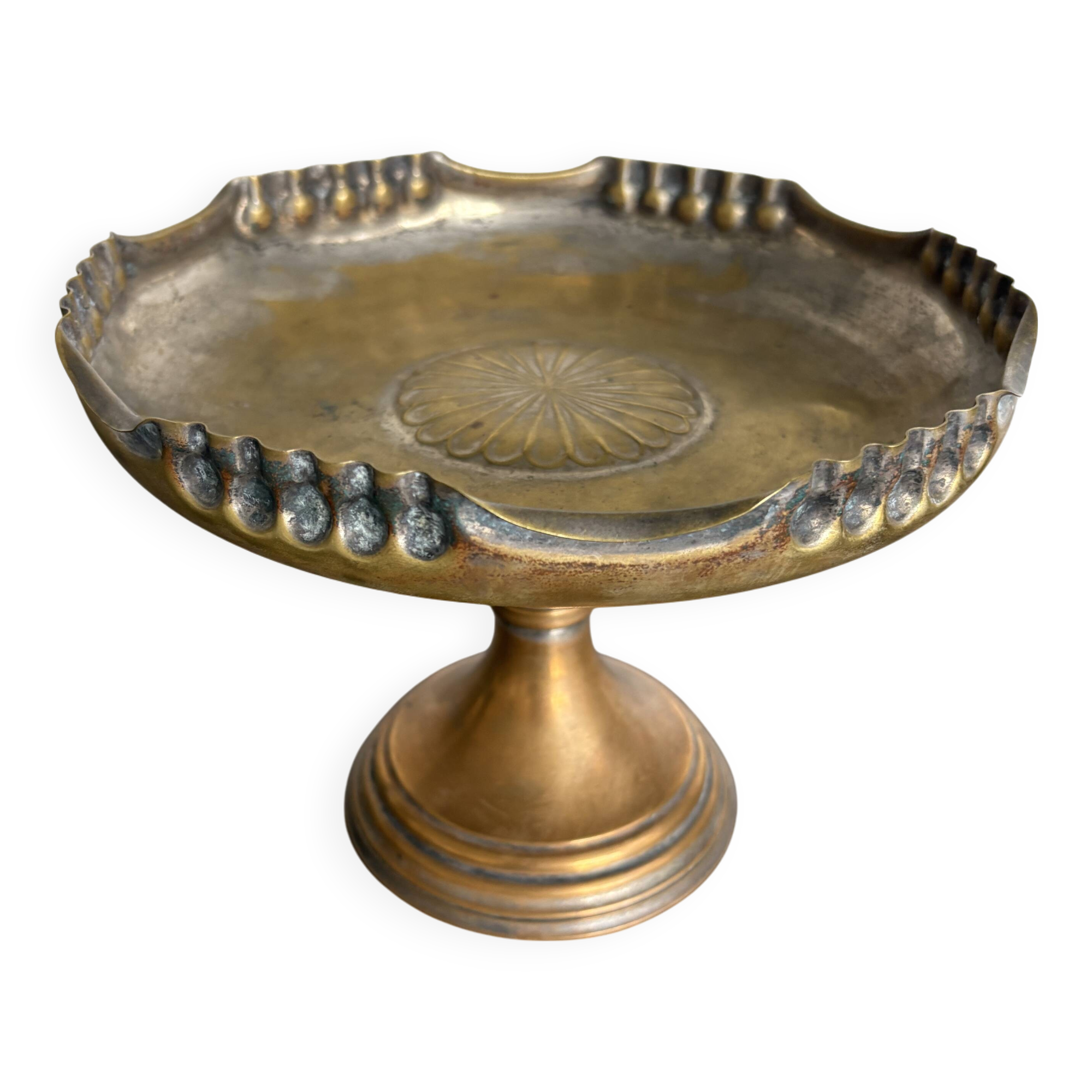Art Deco gilt metal cup