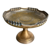 Coupe en métal doré Art Déco