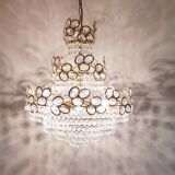 80s stamped chandelier