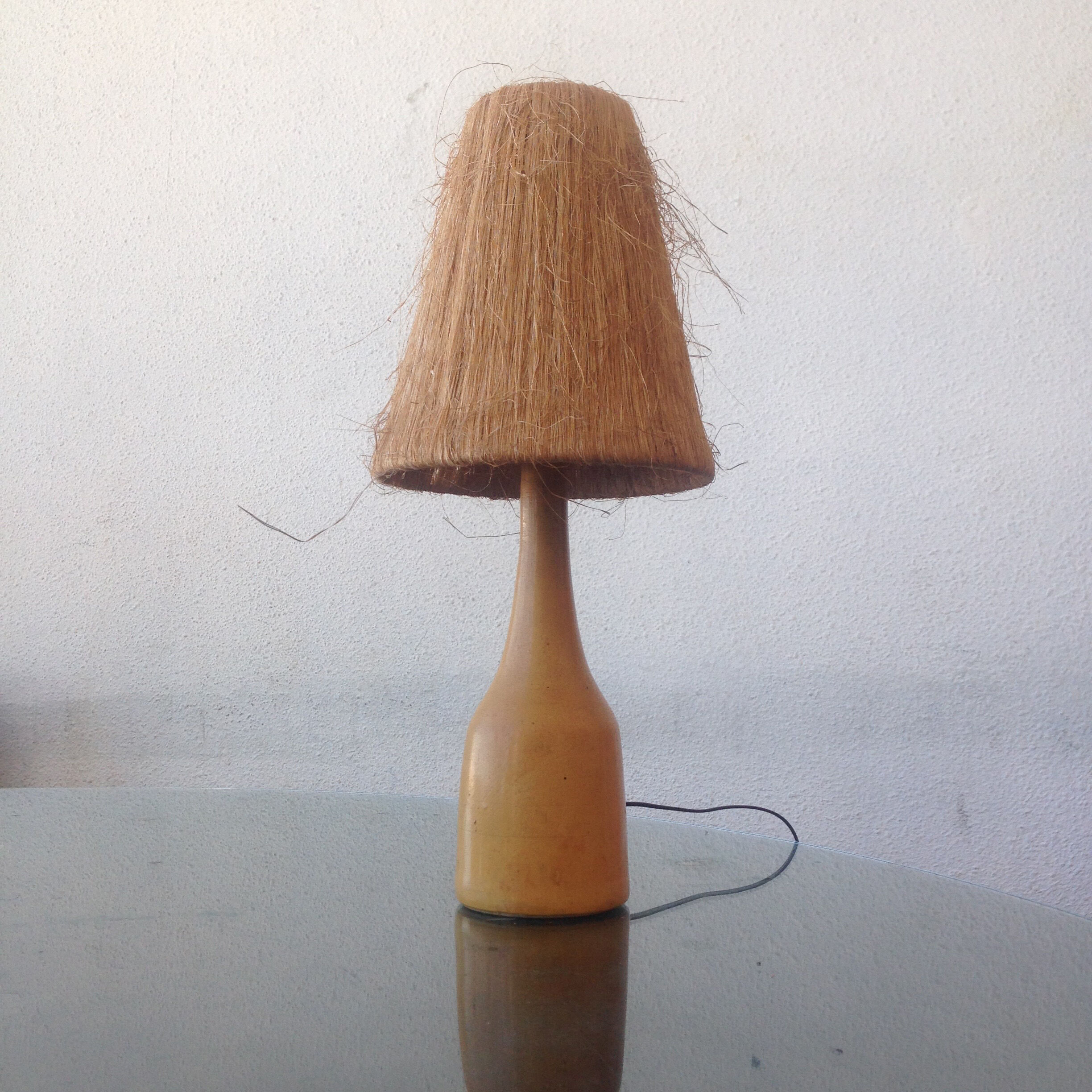 Vintage lamp in ceramic 1960