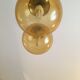 Suspension light ball vintage from Biot glassware