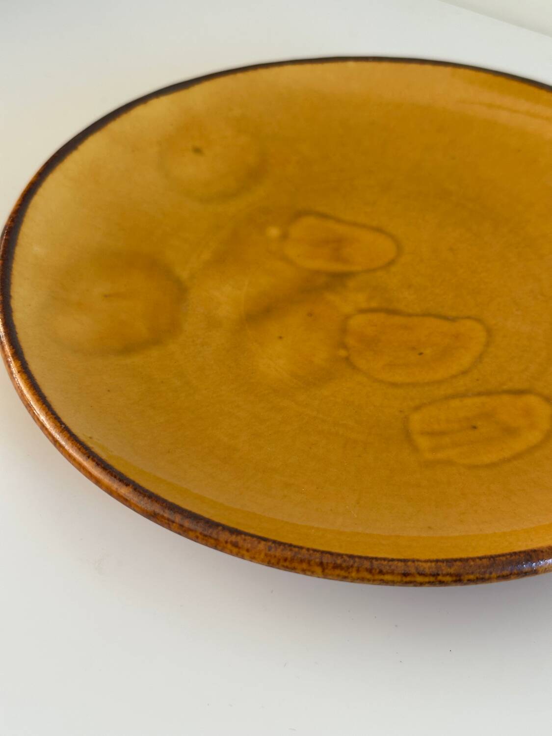 Pair of flat plates Vallauris