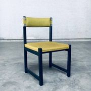 Mid-Century Modern Dining Chair Set by J. Batenburg for Mi, Belgium 1969, Set of 6