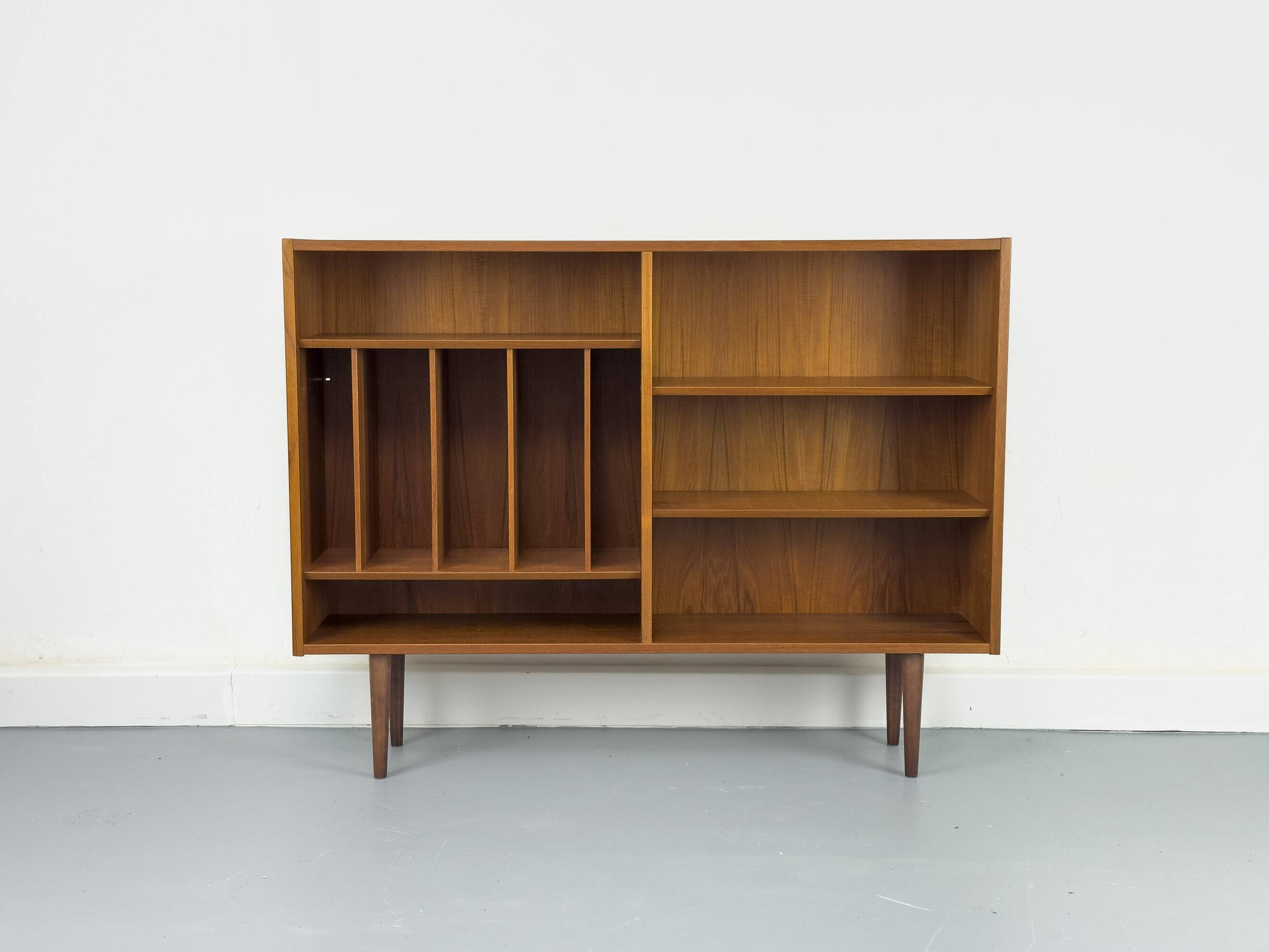 Vintage Danish Teak Bookshelf by Carlo Jensen for Hundevad & Co., 1960s