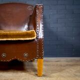 Antique club armchair