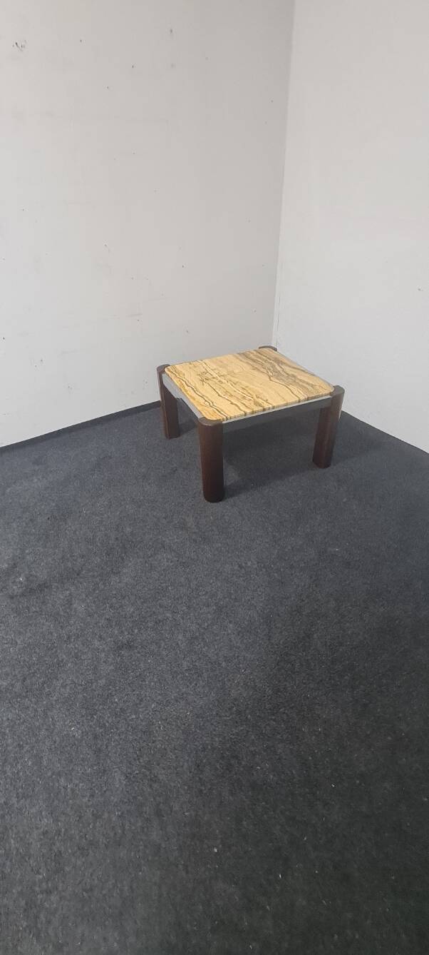 Vintage stone side table