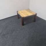 Vintage stone side table