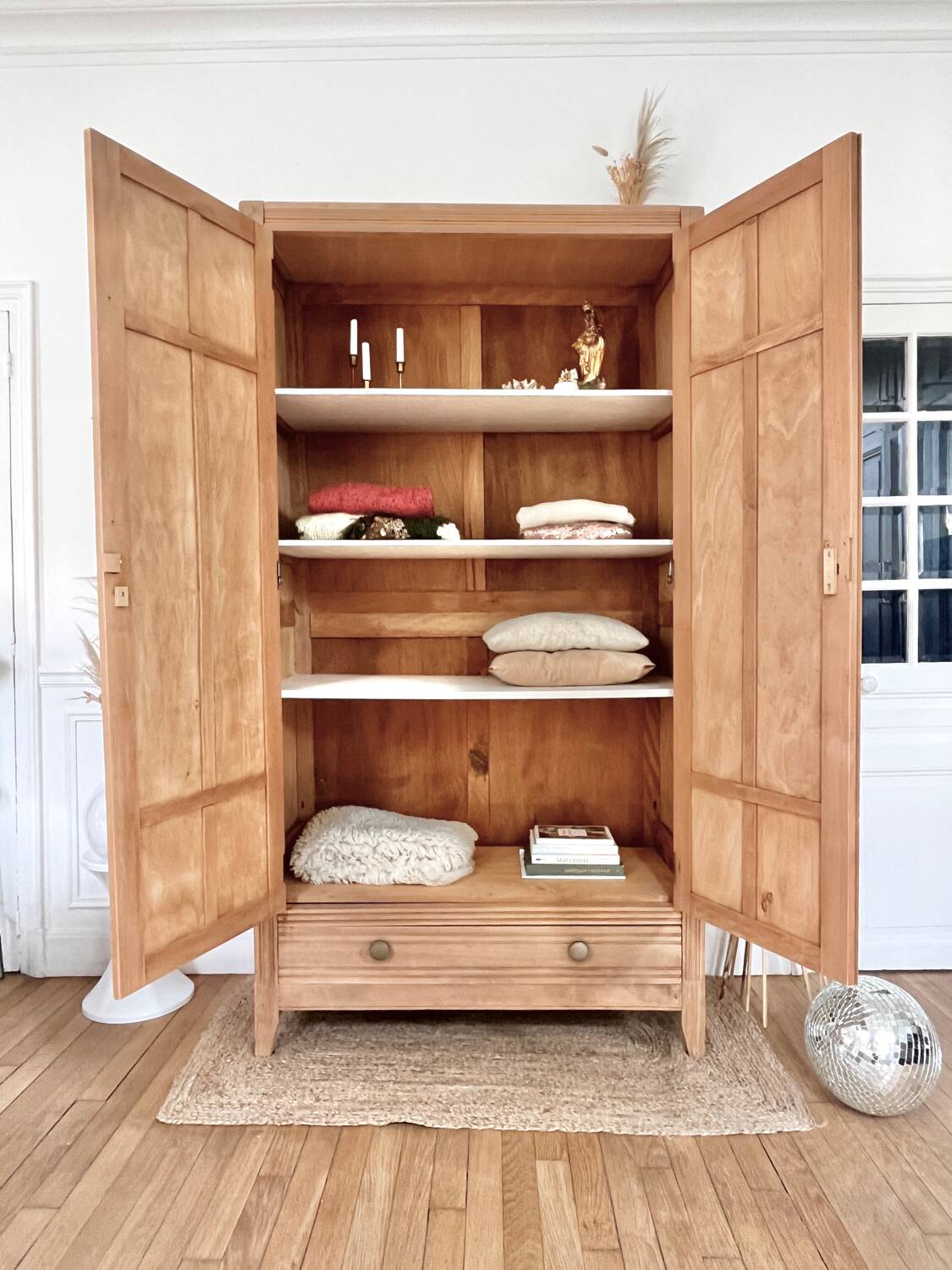 Renovated Parisian wardrobe